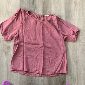 Women's Short Sleeve Tee in Dusty Rose